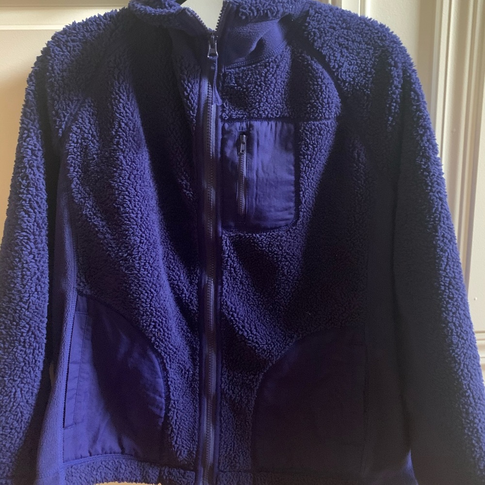 Purple Zip Up Jacket